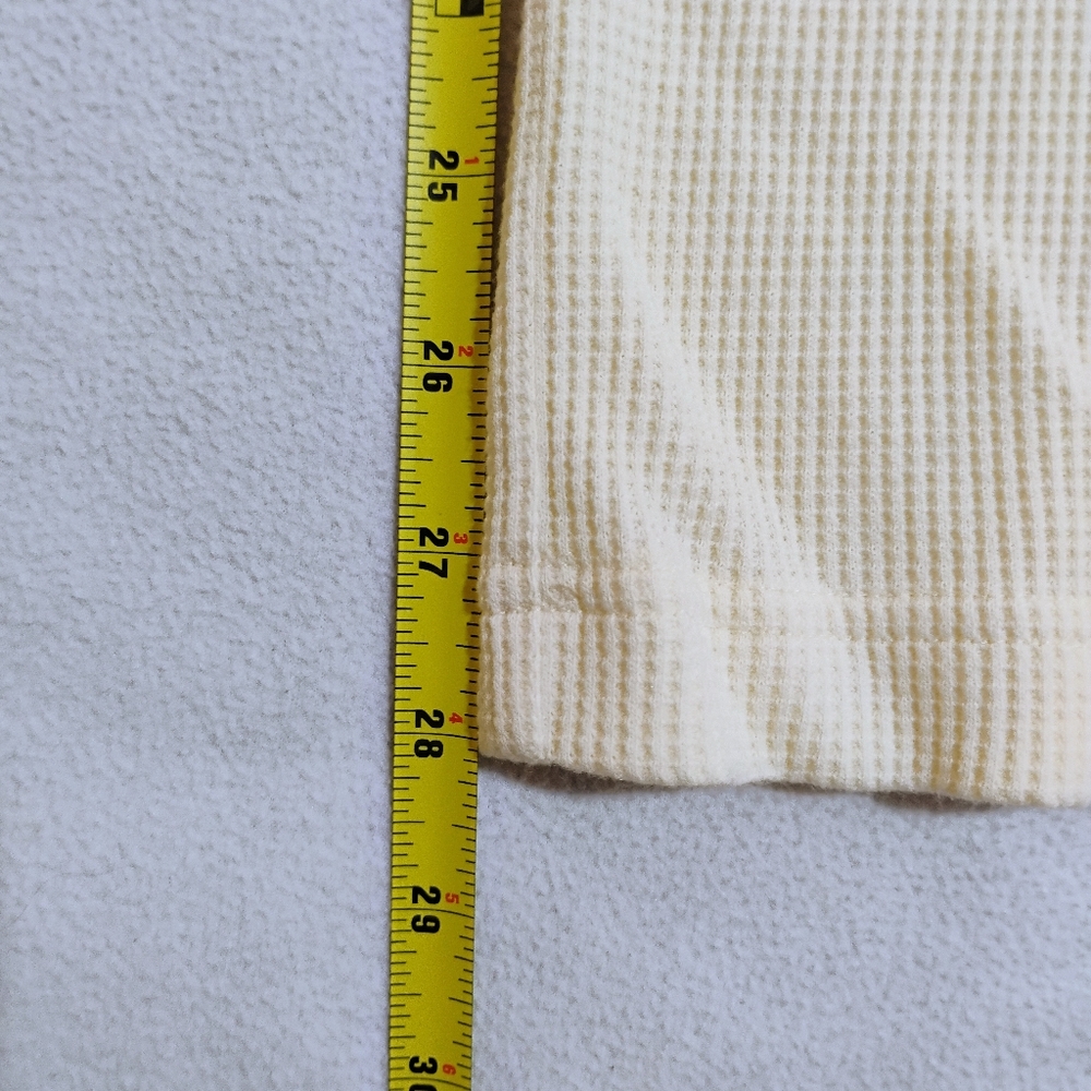Soft Surroundings Cream Ribbed Wide-Leg Lounge Pants with Drawstring - Picture 12 of 12